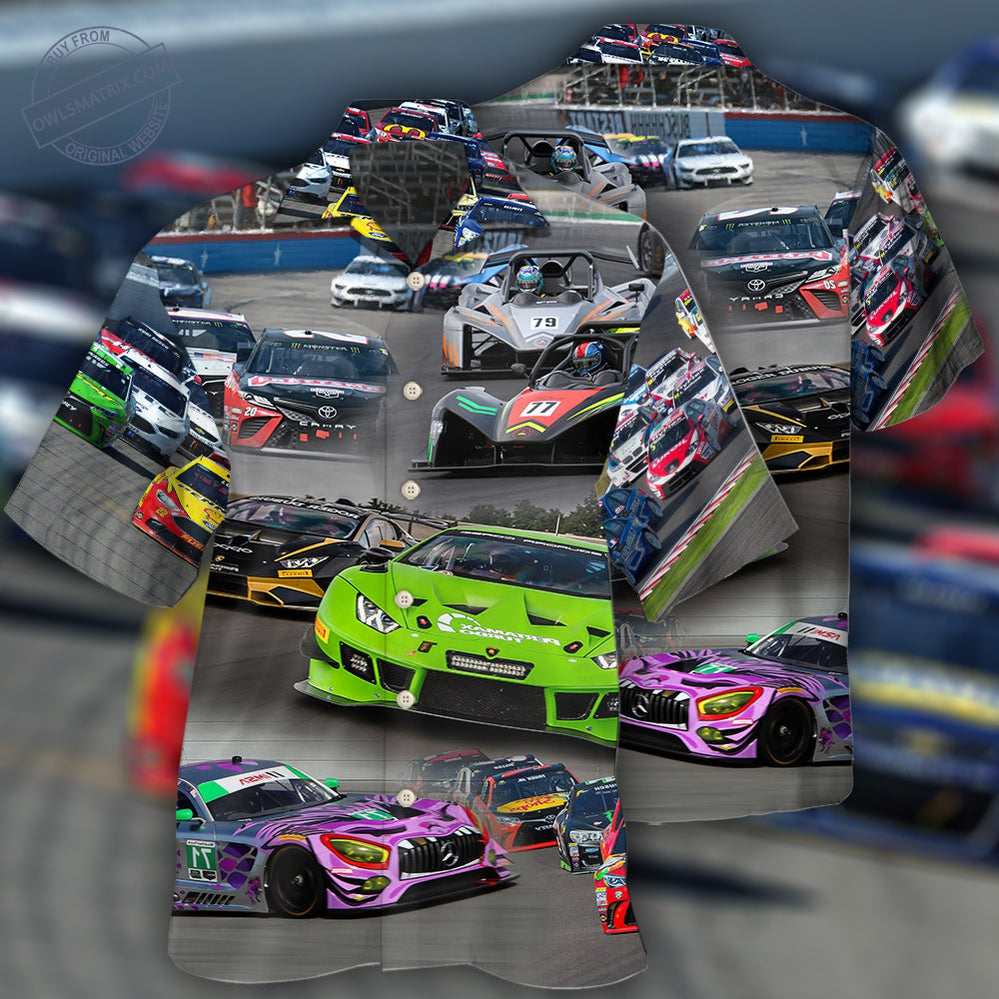Car Racing Real - Hawaiian Shirt